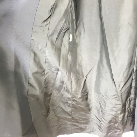 Esther Wolf Rare Vintage Elegant Black Double-Breasted Coat Size Medium - Picture 12 of 16